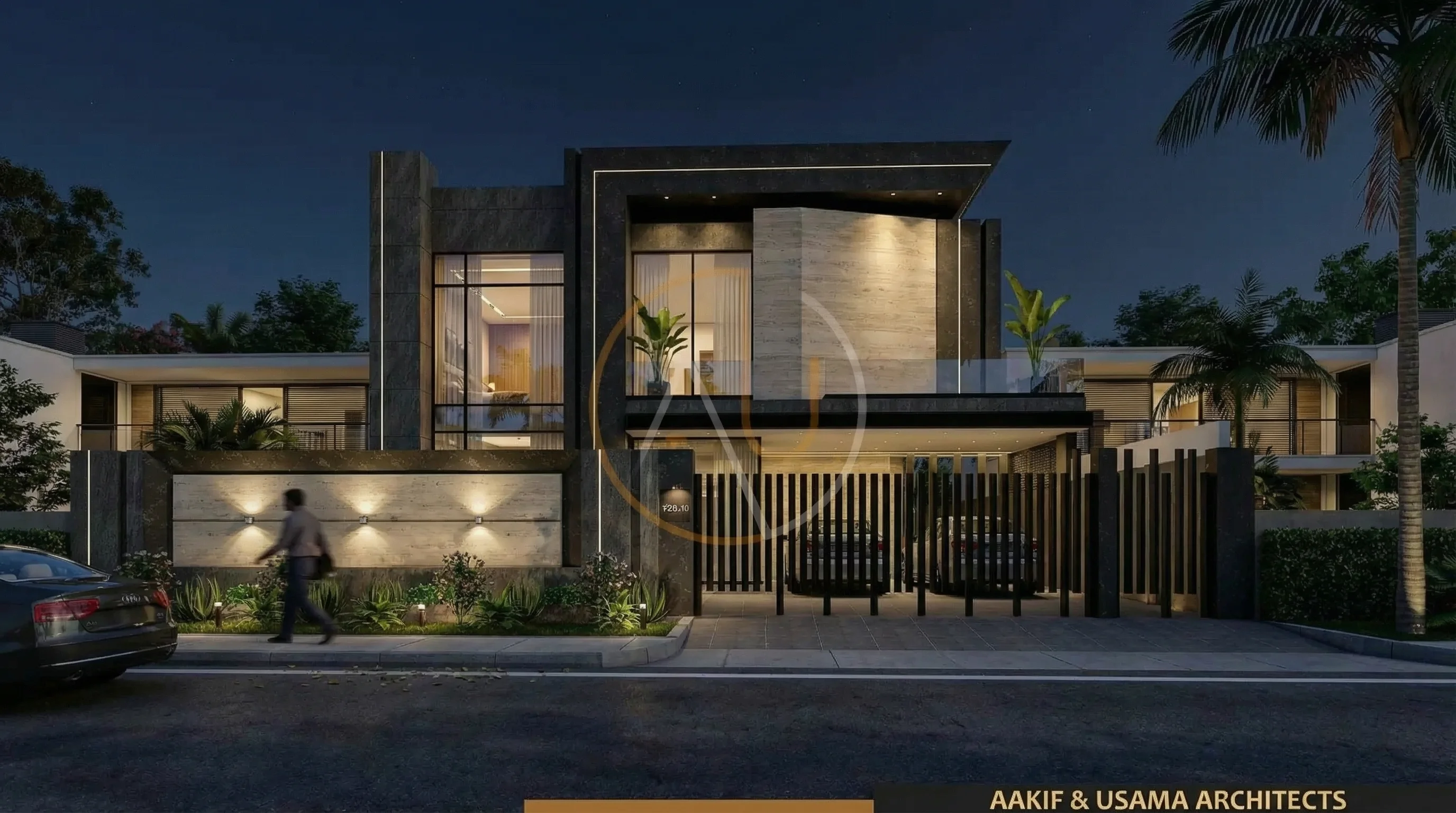 1 KANAL RESIDENTIAL (Plot M-983) night view