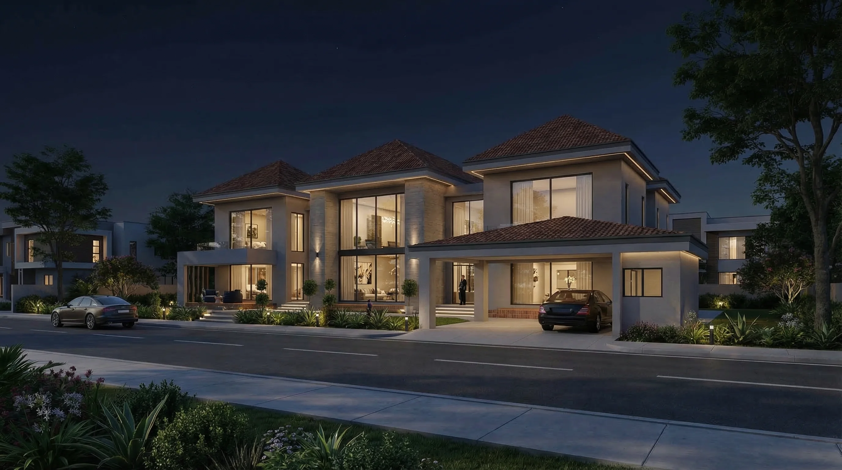 2 KANAL RESIDENTIAL (Plot G-22) night view
