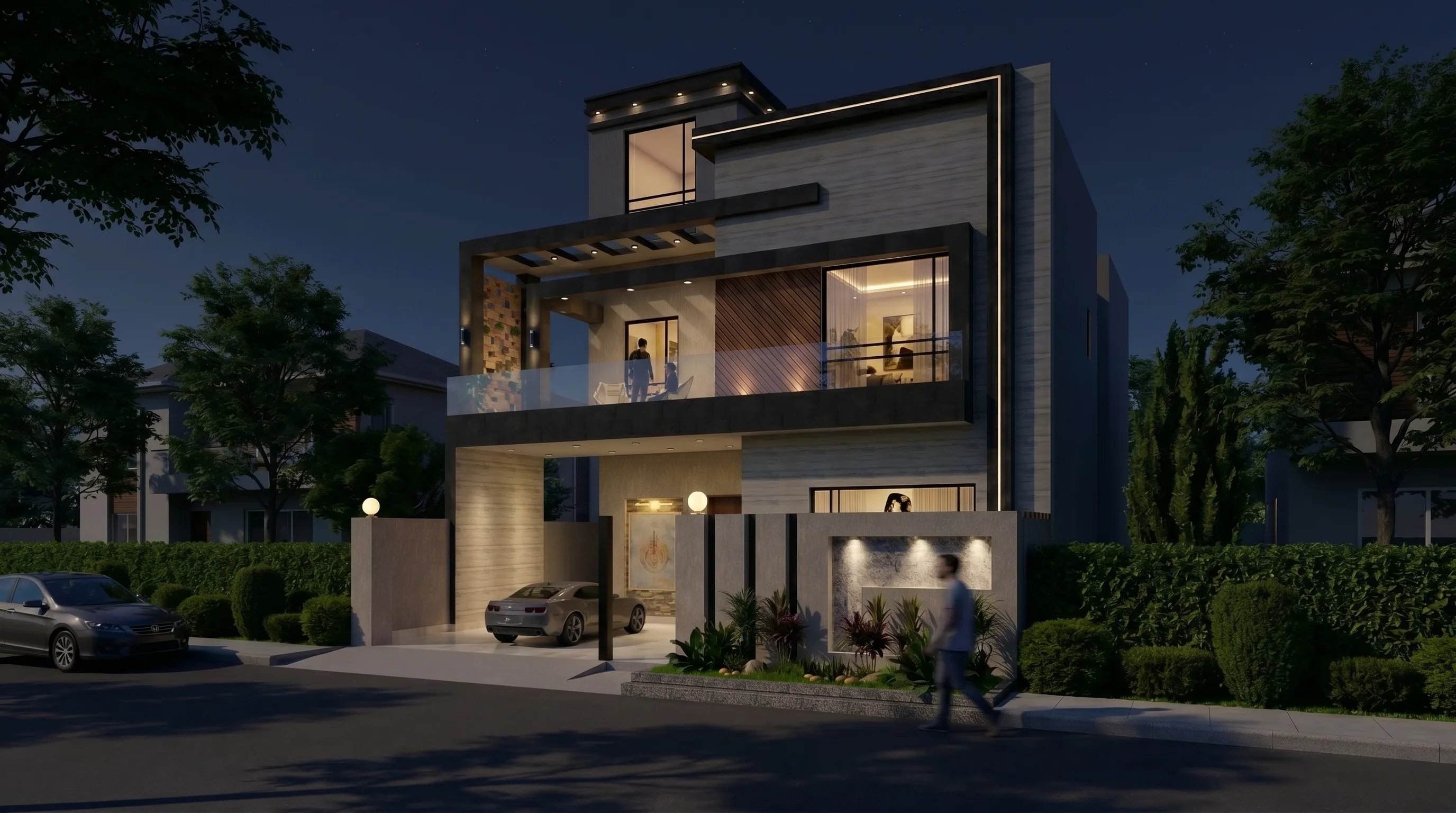 10 MARLA RESIDENTIAL (Plot 278) night view