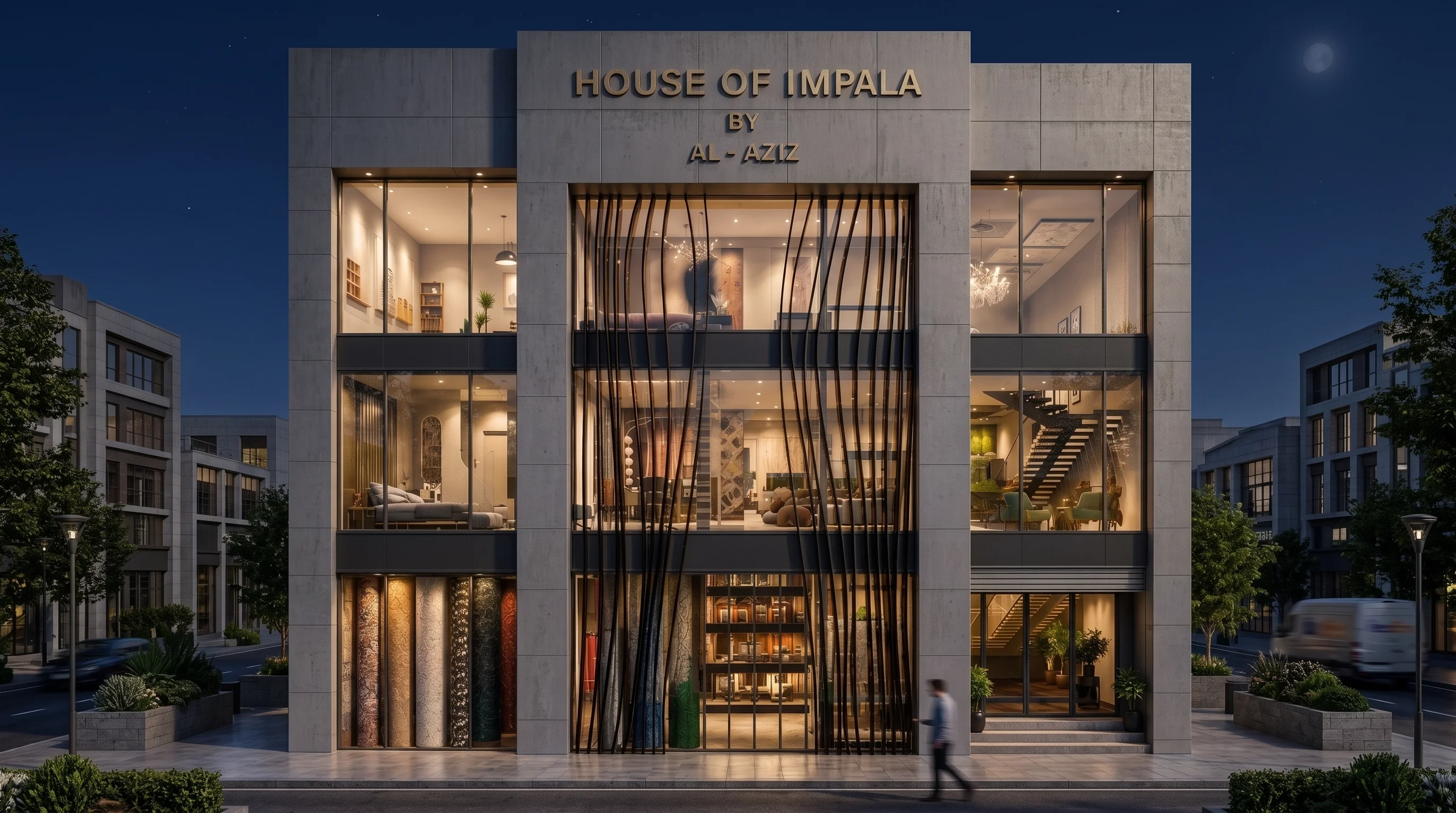 House of Impala By Al Aziz night view