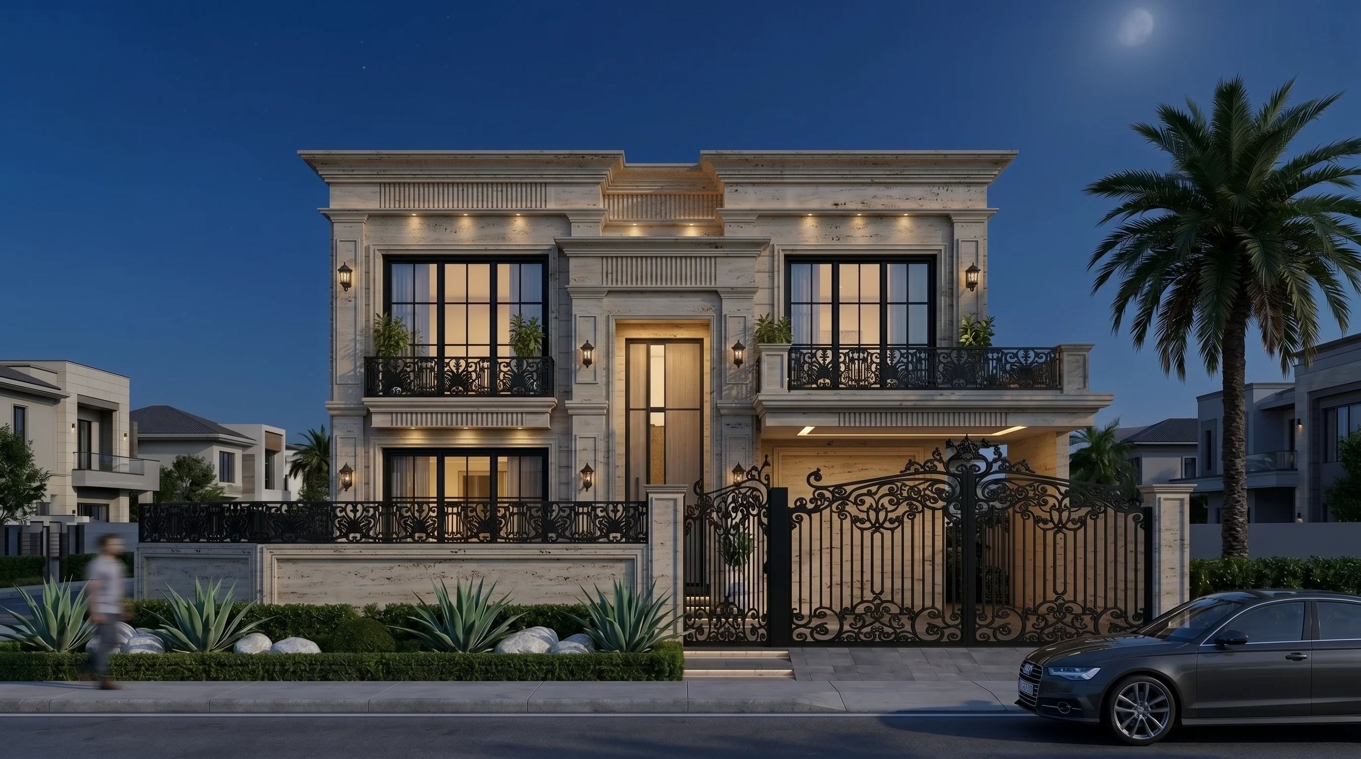 1 Kanal RESIDENTIAL (Plot R-562) night view