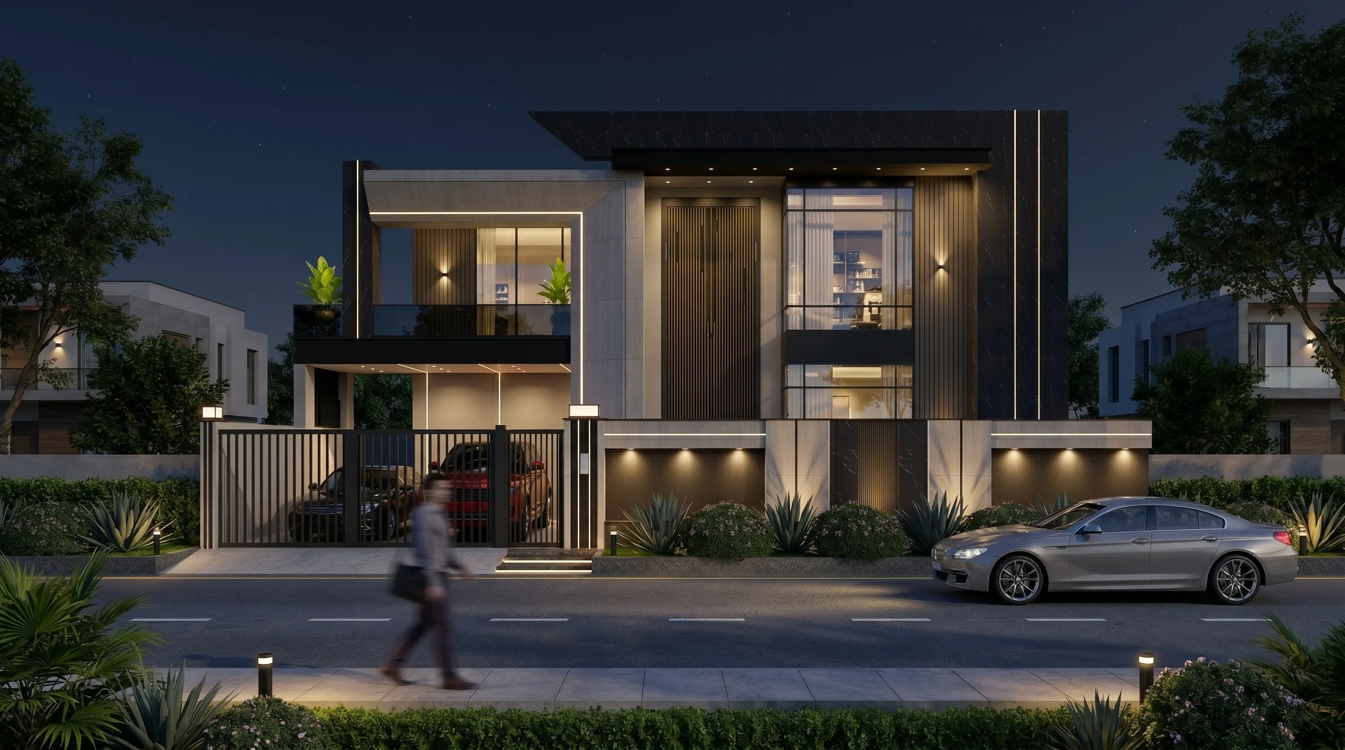 15 MARLA RESIDENTIAL night view