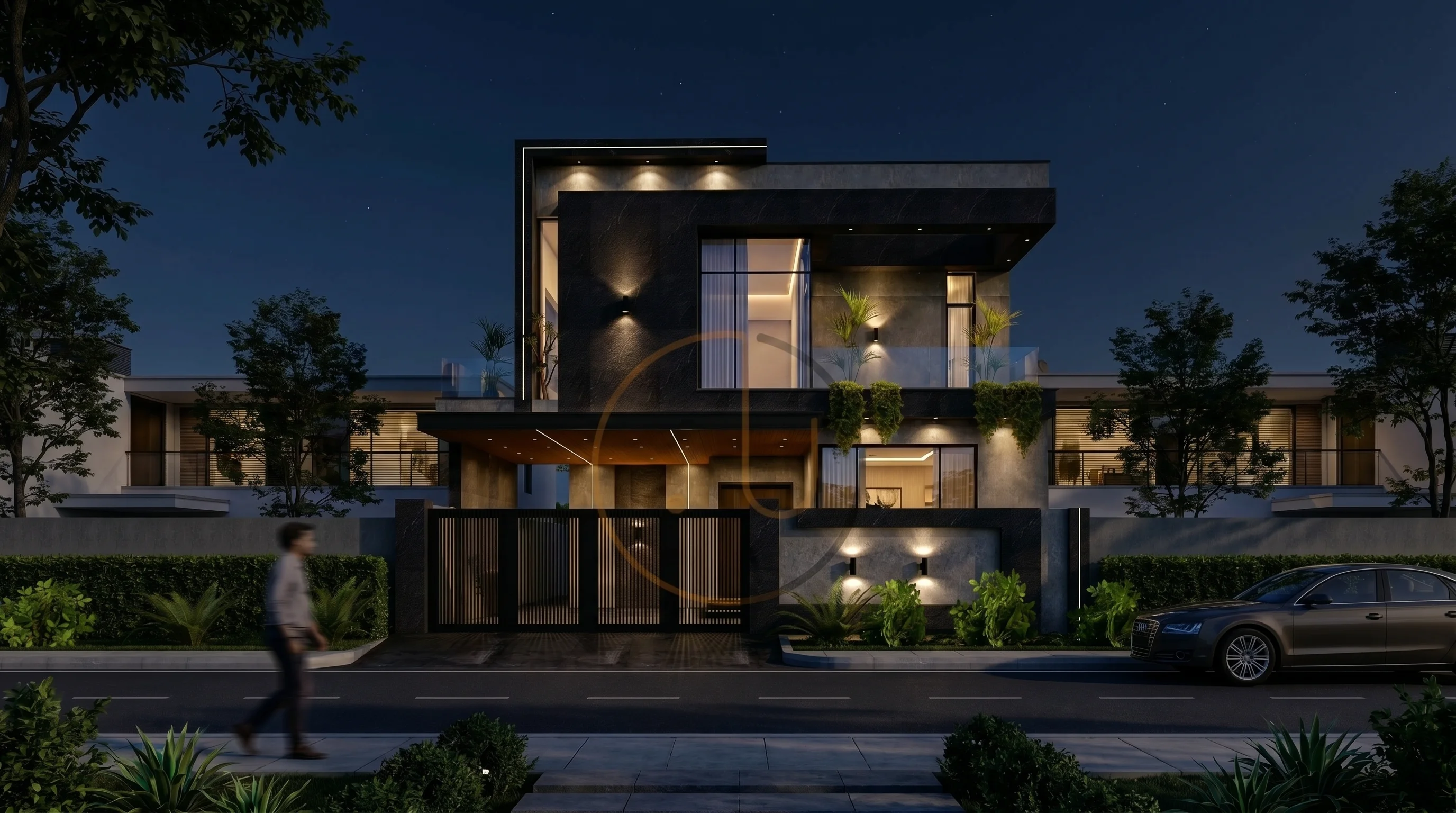 10 MARLA RESIDENTIAL (Plot B1-1066) night view