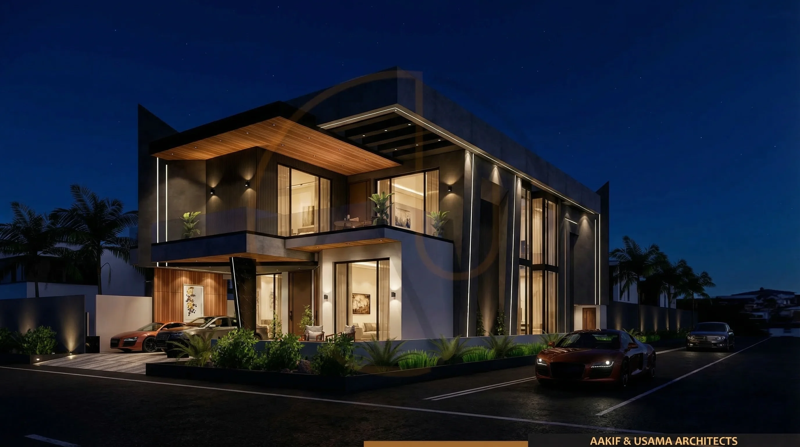 10 MARLA RESIDENTIAL night view