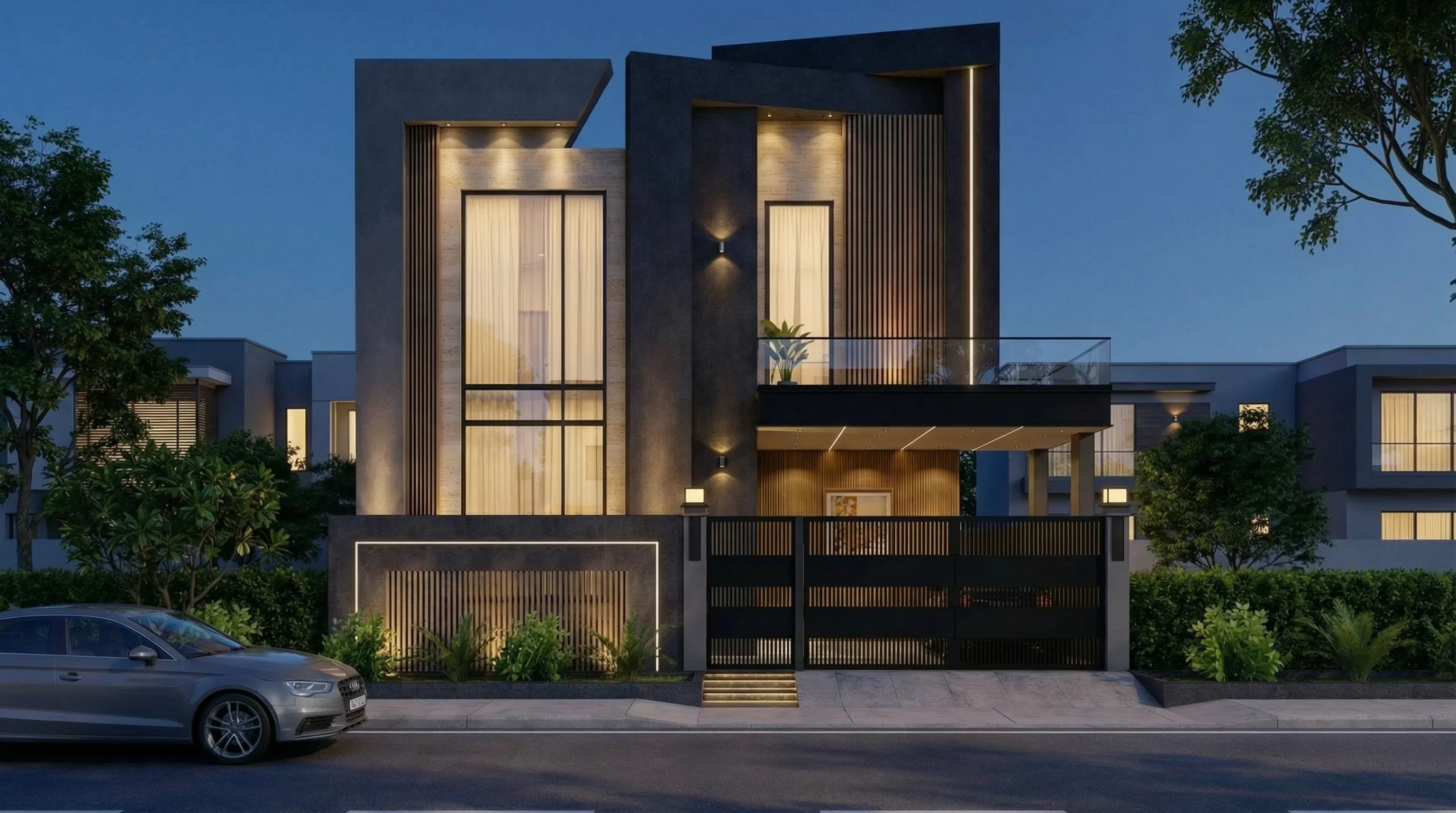 10 MARLA RESIDENTIAL (Plot U-329) night view